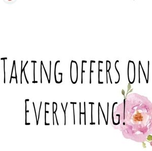 ACCEPTING REASONABLE OFFERS